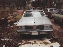 My first car, 1984 Oldsmobile Delta 88 in 1992