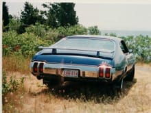 My first 1970 Olds on vacation in Ontario 1995