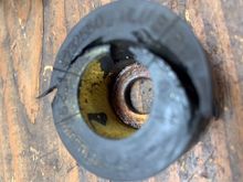 #4 bushing painted yellow