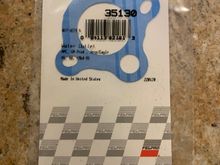 Wondering if it is best to just use a gasket alone to seal the imperfections in the cast iron manifold and aluminum housing