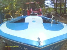 1961 Keaton Competition. SKi Boat 215 Aluminum Olds