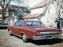 1964 with wire wheel covers George purchase from the Dealer