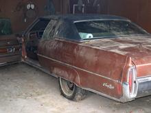 1971 Oldsmobile Ninety Eight Coupe barn find