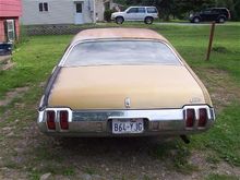 1970 oldsmobile cutlass supreme. Day I brought it home.