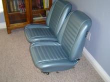 109 Front seats and the rest of the interior were recovered by Robert Edwards Custom Upholstery in Sparks,NV.