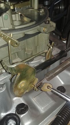 If you have this type of cam on your carburetor you will need to cut off this tab. It is not used any way.