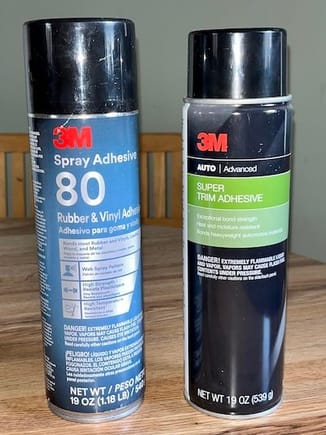 I have these two 3M products in the garage, not sure which one to use for the windshield vinyl wrap.