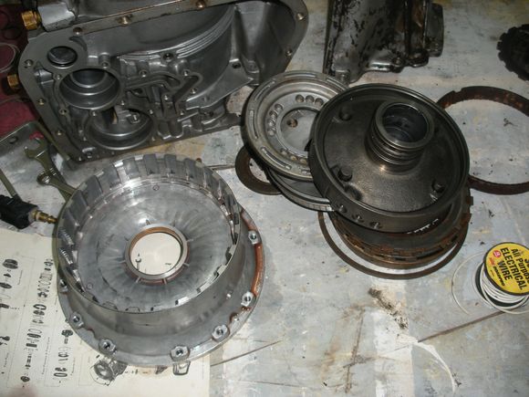 More of the picture when I was rebuilding it out of the transmission