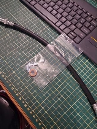 Replacement rear Tornado brake hose