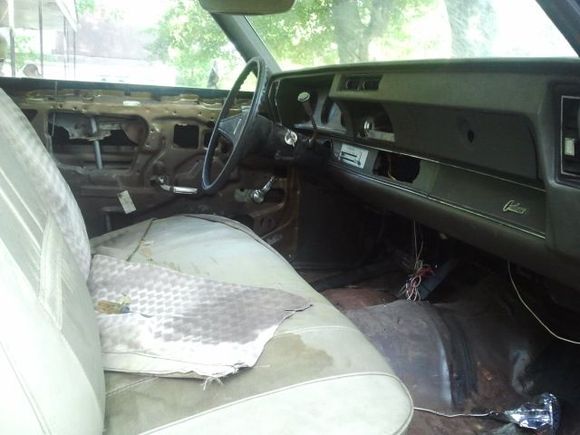 Removin the interior