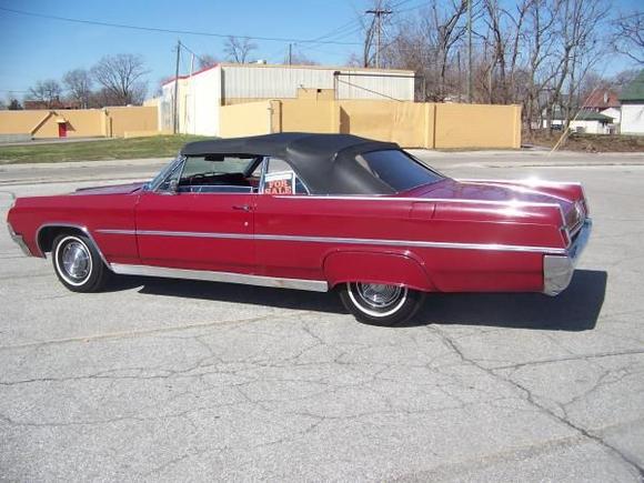 1963 oldsmobile dynamic 88 convertible with skirts for sale $10,000 cash 317-250-2237