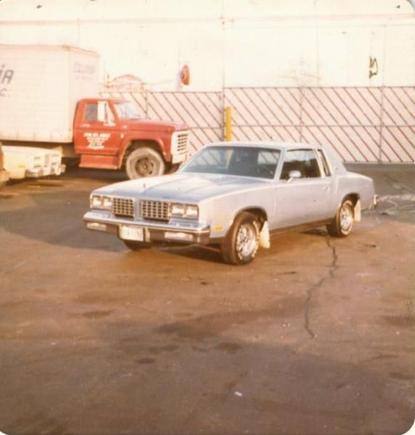 1980 Olds Cutlass 
First new car