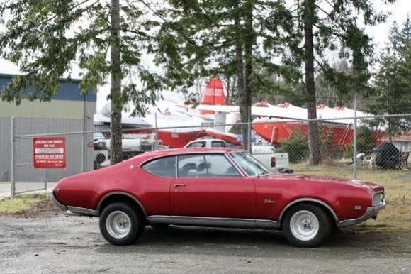 background ambience brought to you by water bombers, but its really about the car.