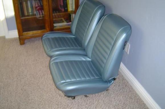 109 Front seats and the rest of the interior were recovered by Robert Edwards Custom Upholstery in Sparks,NV.