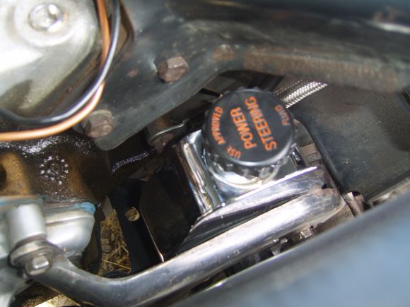 Miloden aluminum water pump/  chrome P/S pump