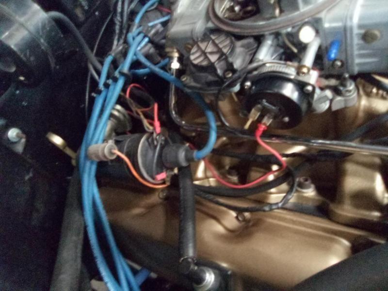 1970 Cutlass Ignition coil location