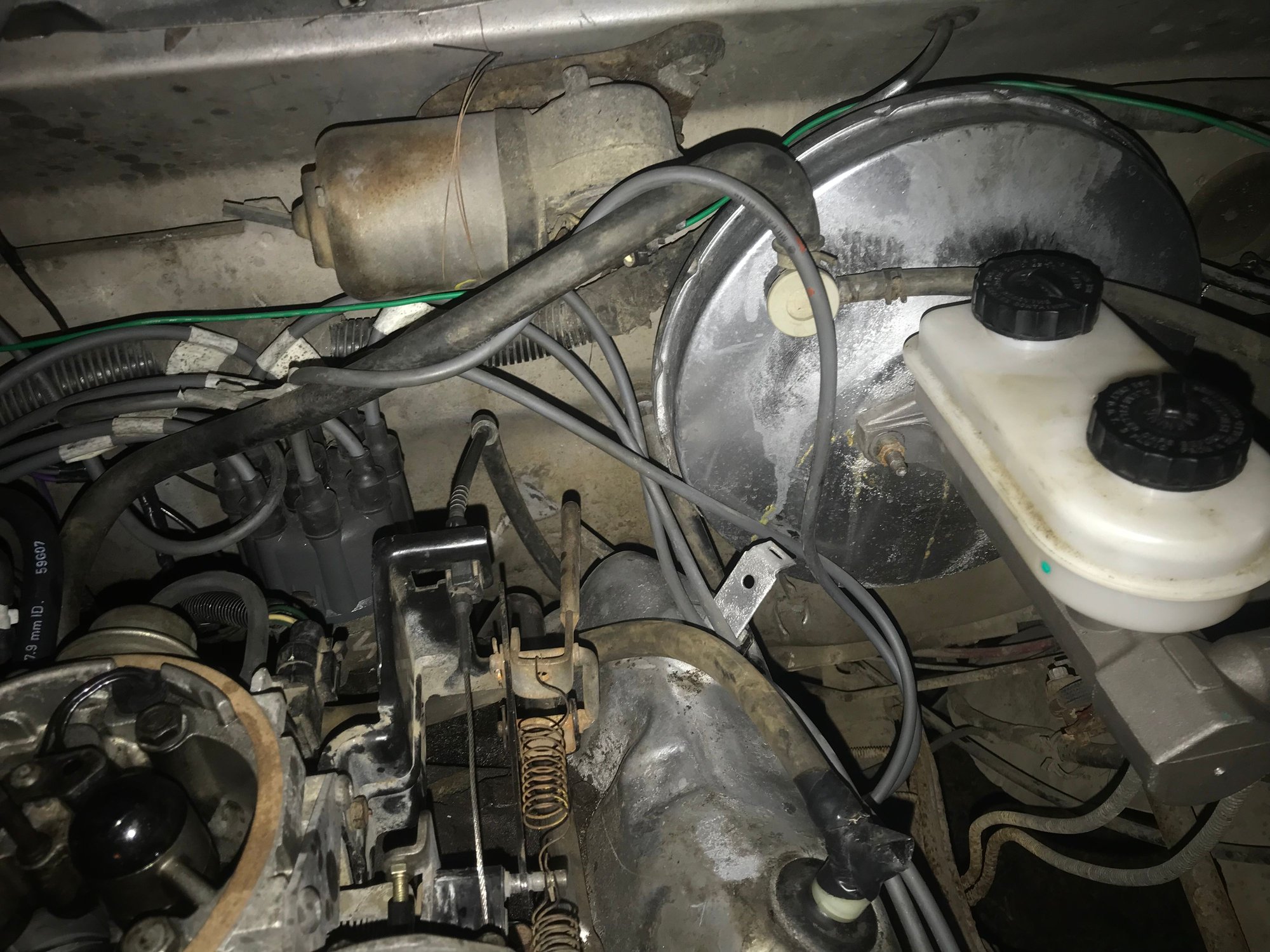 1989 d21 pickup stalls when clutch engagex