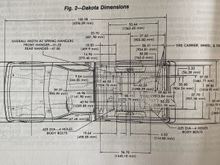 1988 Dodge Dakota Service Manual - 1988 Dodge Dakota Dimensions