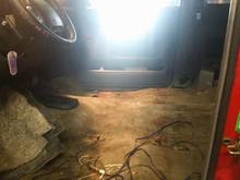 Removing the passenger seat was a pain, the track broke years ago and getting to the rear fasteners was a two man job. i already had the middle seat deleted a year ago.