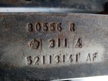Factory stamped leafsprings. 