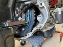 Mark your flexplate and TC before attaching the trans.