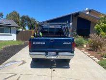 Rest of the truck. Not as bad, but definitely plan on replacing the bumper and doing something with the trailer harness