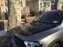 Black grill with double hood stripes !!!