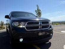 Also painted the lift gate and front bumper trims black