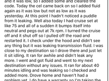 Reddit wouldn’t let me copy my post so I took a screenshot