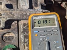 Unexpected DCR wtih battery in circuit