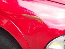 Dam Garbage Truck, Back Right Into My Car!!