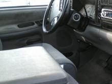 Interior, passenger view