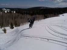 Jumping my sled.