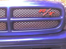 R/T badge from a 2008 charger on the Dak.
