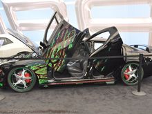 A privately owned, supercharged Dodge Charger SRT8 from the Mopar Midway