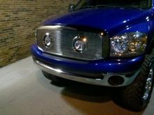 New grill 8mm billet with fogs