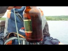 not to worry folks not trying to set a bad example, only had 2 and i was wearing a life vest and had another in the backpack so it would float. also the lake is pretty small and shallow and the was no motor on the boat.
the only thing i didn't think about was the bathroom break in that tiny boat.
