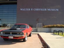 1972 Dodge Demon 340 at the Chrysler Museum