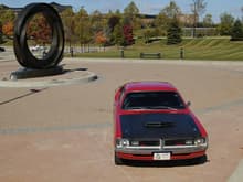 1972 Dodge Demon 340 at the Chrysler Museum