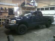 After leveling kit instalation