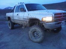 Slinging just a little mud