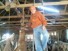 Happy owner, last years buck