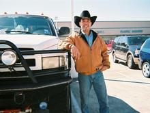 NICCO AND HIS TRUCK; EL CAMPO, TX