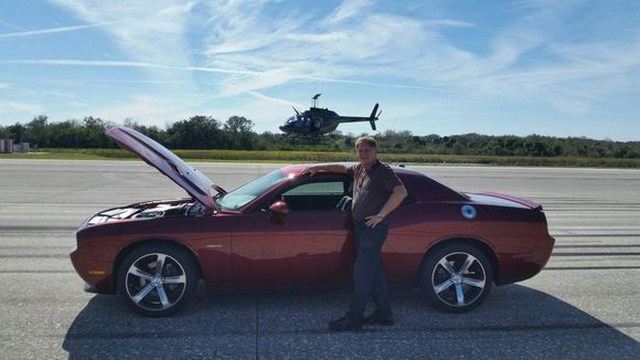 I.M.R.I  Standing Mile World Record Holder, Don Pavlik in a Stock Hemi 5.7 @ 145.508.