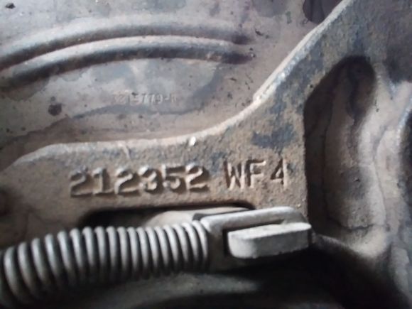 Caliper bracket.holding explorer ca/pads. Wont take anytging bigger than .5in solid with 1.5jnhay.
Wanna swap for?cant i take br/ca/ro/pads/6x4.5 off a newer durango front and mount in the rear onthis super 60/35