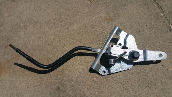 Took it completely apart, glass bead blasted it, painted it and put it back together.