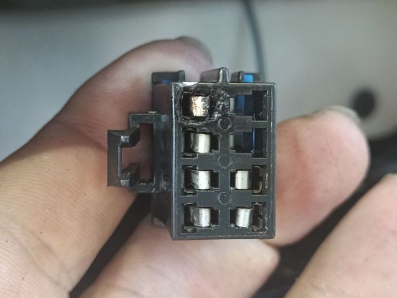 only 1 terminal melting