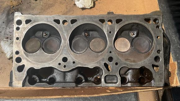 Cleaned Cylinder Head