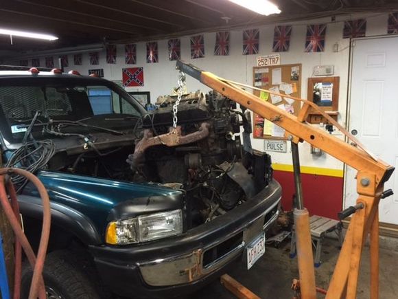 Out with the old engine