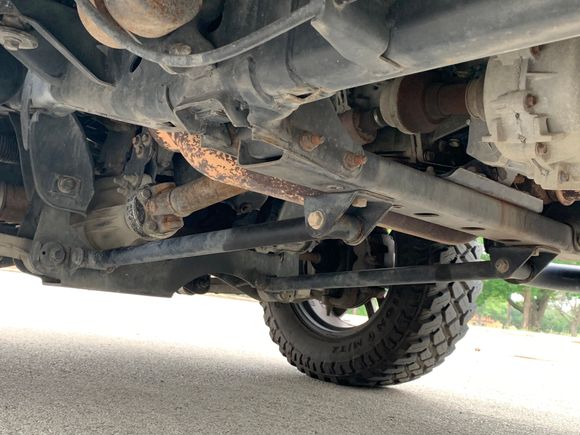 Also what are those two long bars called and how do I fine replacement parts for it the rubber things are worn out really bad they measure roughly 19inch long 5 inch in diameter and the bushing length is like 3inchs long 